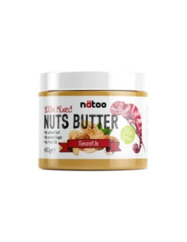 100% Mixed Nuts Butter Smooth 400g smooth