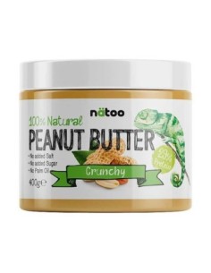 100% PEANUT BUTTER 400g crunchy
