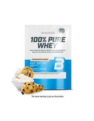 100% PURE WHEY 28g cookie & cream