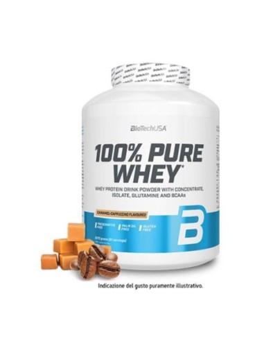 100% PURE WHEY 
Caramello-Cappuccino 2,27kg caramello-cappuccino