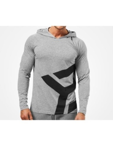 Astor Longsleeve Hoodie M grigio