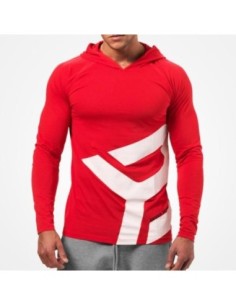 Astor Longsleeve Hoodie M rosso