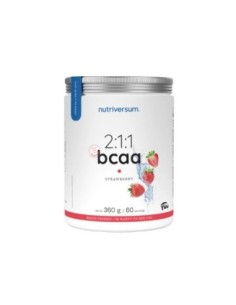 BCAA FLOW - 2:1:1 sugar free - 360 g strawberry