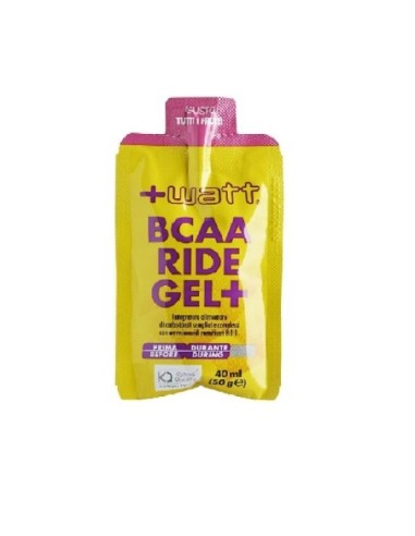 BCAA RIDE GEL+ CANNUCCIA 40ml TUTTi I FRUTTI