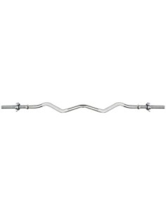 Bilanciere Cromato Curl Bar Screw 120cm d.25.4mm 120cm
