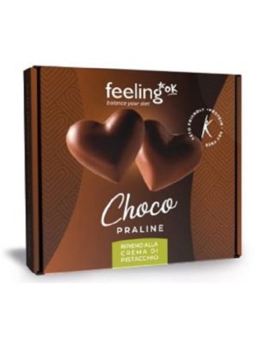 Choco praline ripiene di crema al pistacchio 90g cioccolato pistacchio