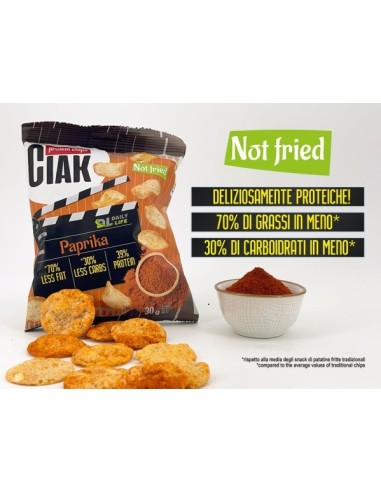 CIAK protein chips Paprika 30g Paprika