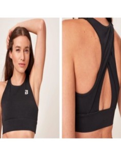 CLARA women sportbra black M nero