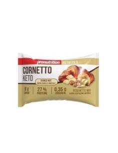 CORNETTO KETO CREMA BIANCA DI NOCCIOLE 50g cioccolato bianco nocciola