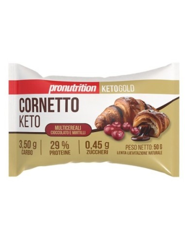 CORNETTO KETO M.CEREALI MIRTILLO 50g Cioccolato Mirtillo