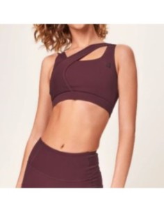 EMERSON women sportbra bordó M bordò