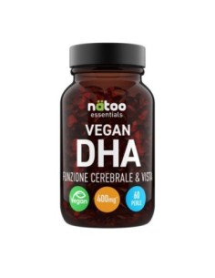 Essentials Vegan DHA 60gels 500mg 60 perle