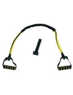 Estensore elastico con maniglie giallo