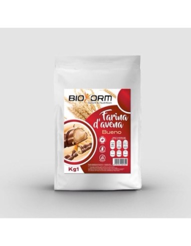 FARINA D'AVENA SENZA
GLUTINE KG.1 GUSTO
BUENO 1kg bueno