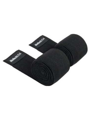 Ginocchiere Knee wraps 2m nero