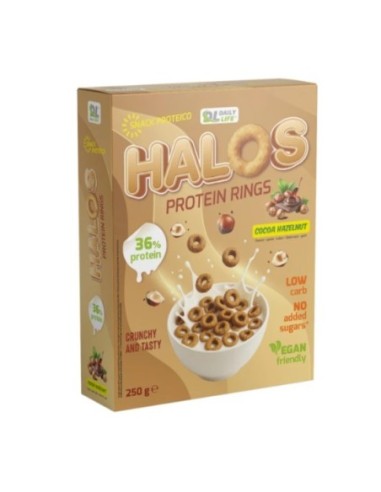 Halos Protein Rings  250g 250g nocciola