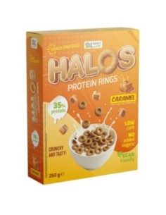 Halos Protein Rings 250g 250g caramello
