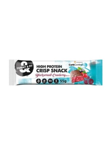 Hight Protein Crisp Snack 55g ribes nero-mirtillo rosso
