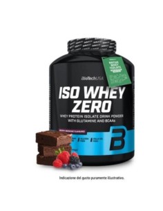 ISO WHEY ZERO 2,27kg berry brownie