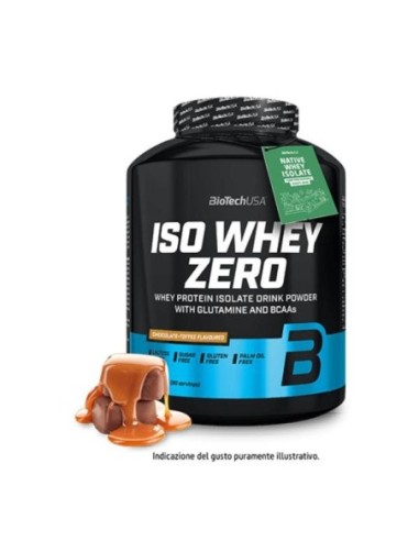 ISO WHEY ZERO 2,27kg cioccolato-toffee