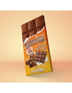 KETOCIOC GR. 50 FONDENTE CRISPY 50G cioccolato Fondente crispy