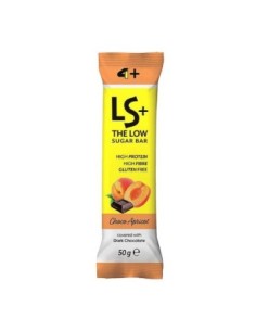LS+ THE LOW SUGAR BAR 50g albicocca