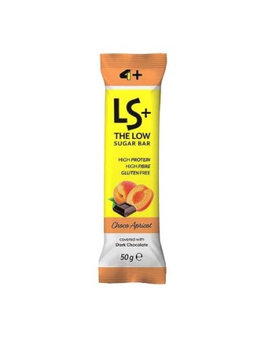 LS+ THE LOW SUGAR BAR 50g albicocca