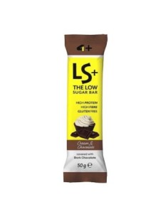 LS+ THE LOW SUGAR BAR 50g cream & chocolate