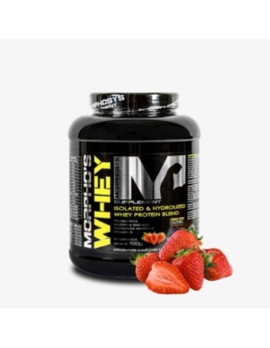 MORPHO’S WHEY Proteina Isolata e Idrolizzata 900g fragola