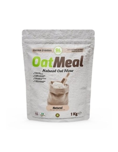 OATMEAL NATURAL FLOUR 1kg neutro