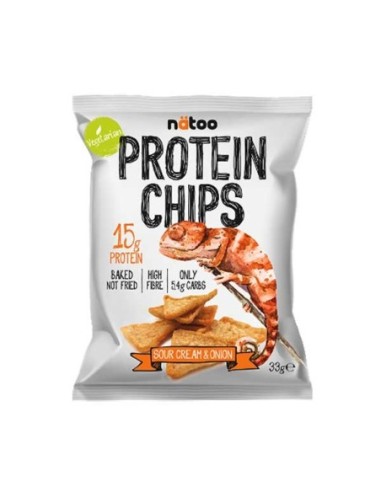 Protein Chips 33g sour cream & onion