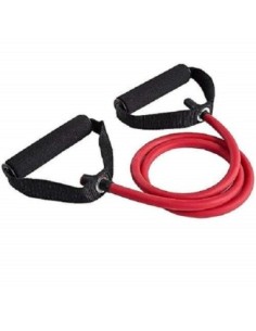 Resistance tube with handle soft red soft rosso