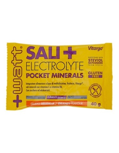 SALI+ ELECTROLYTE Pocket Minerals 40g arancia