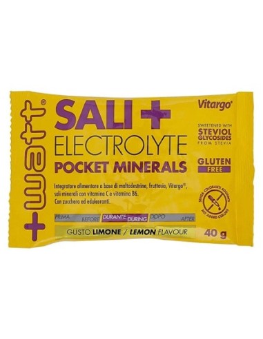 SALI+ ELECTROLYTE Pocket Minerals 40g limone