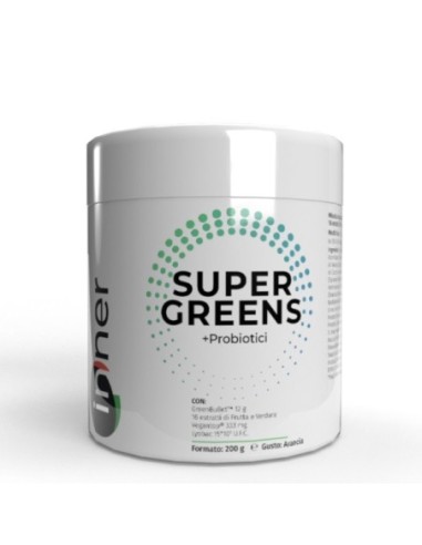 Super Greens + Probiotici 200mg