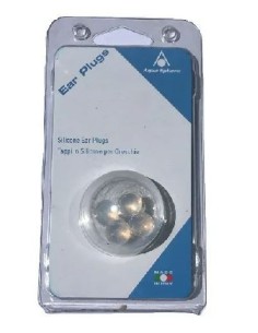 Tappi per orecchie 4 tappi in silicone trasparente