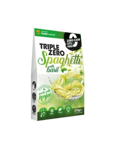 Triple Zero Pasta - spaghetti 270g basilico